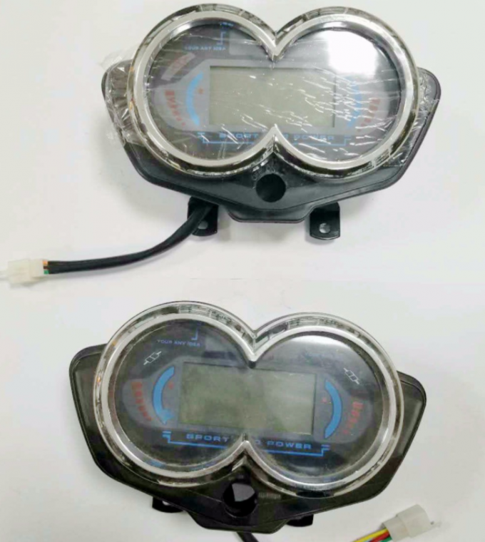 48 V Battery Rickshaw Tricycle Spare Parts Speed Meter In Standard Size