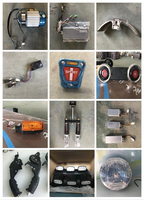 Electric Rickshaw Parts Reverse Horn / Motor Double Horn