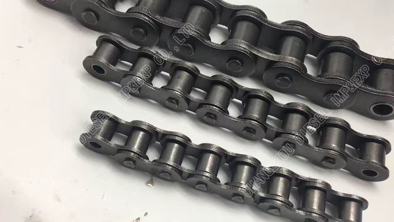 Original agricultural roller chain 08B series print brand on every links anti-rust oil
