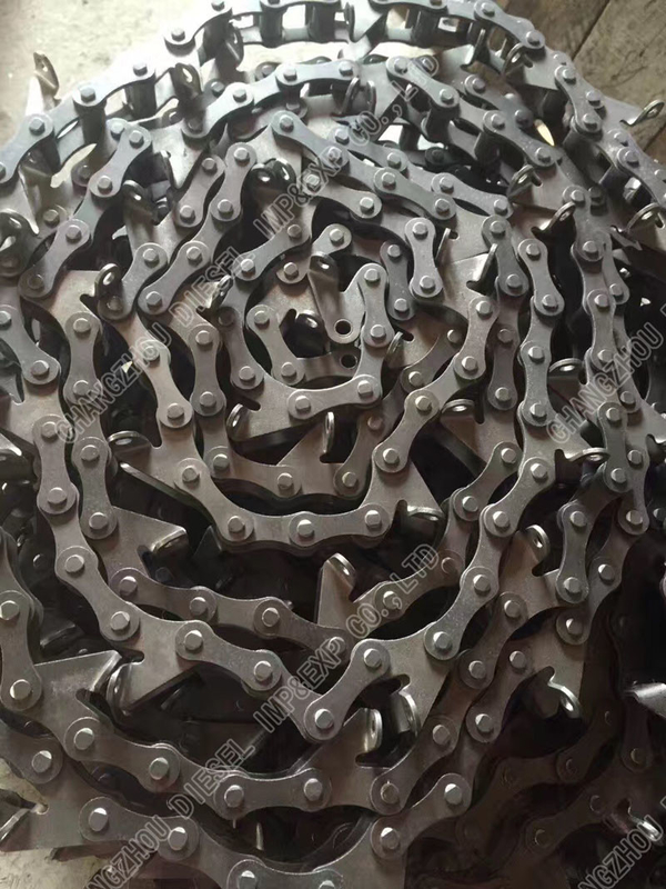 Original agricultural roller chain 08B series print brand on every links anti-rust oil